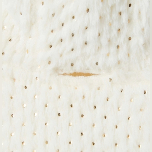 NWT FRISCO Plush Fur Dog Hoodie Ivory White with Gold Specks size X-Large - Picture 5 of 14